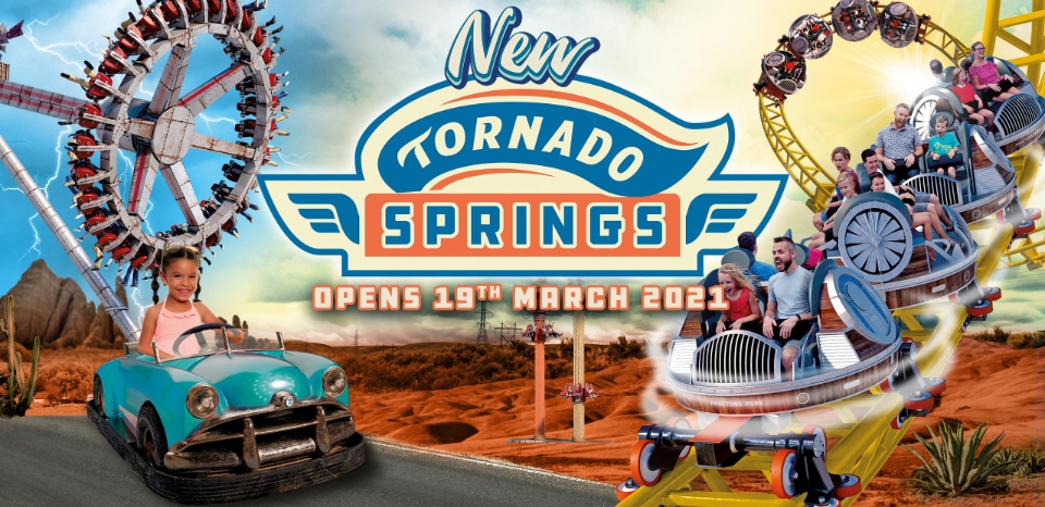 Tornado Spring Route 83 Torch Keyring (Red) – Paultons Park