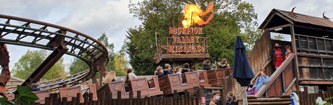 Tiger Rock 4K Front Seat POV - Chessington World of Adventures 